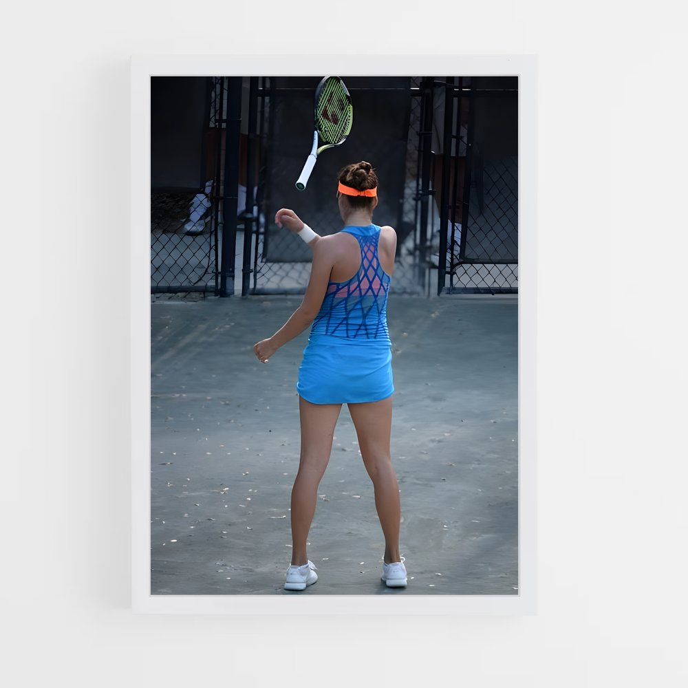 Poster Belinda de bencic – affiche Tennis (vue 3)